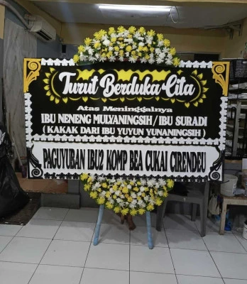 Papan Bunga di Mukapayung Cililin